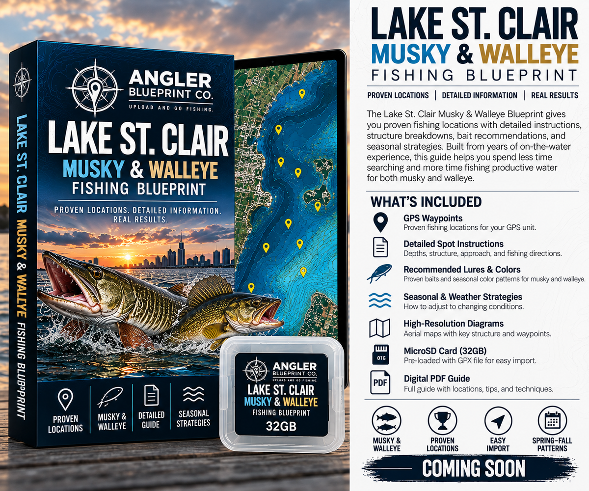 Lake St. Clair Musky and Walleye