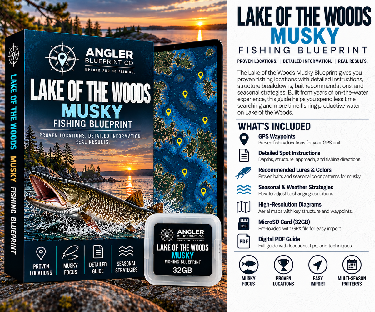 Lake of the Woods Musky BluePrint